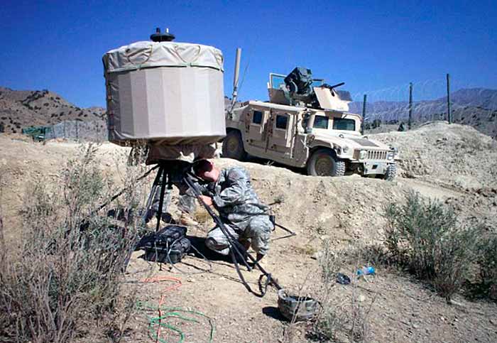 Американская переносная РЛС контрбатарейной борьбы AN/TPQ-48 (V) 2A ...